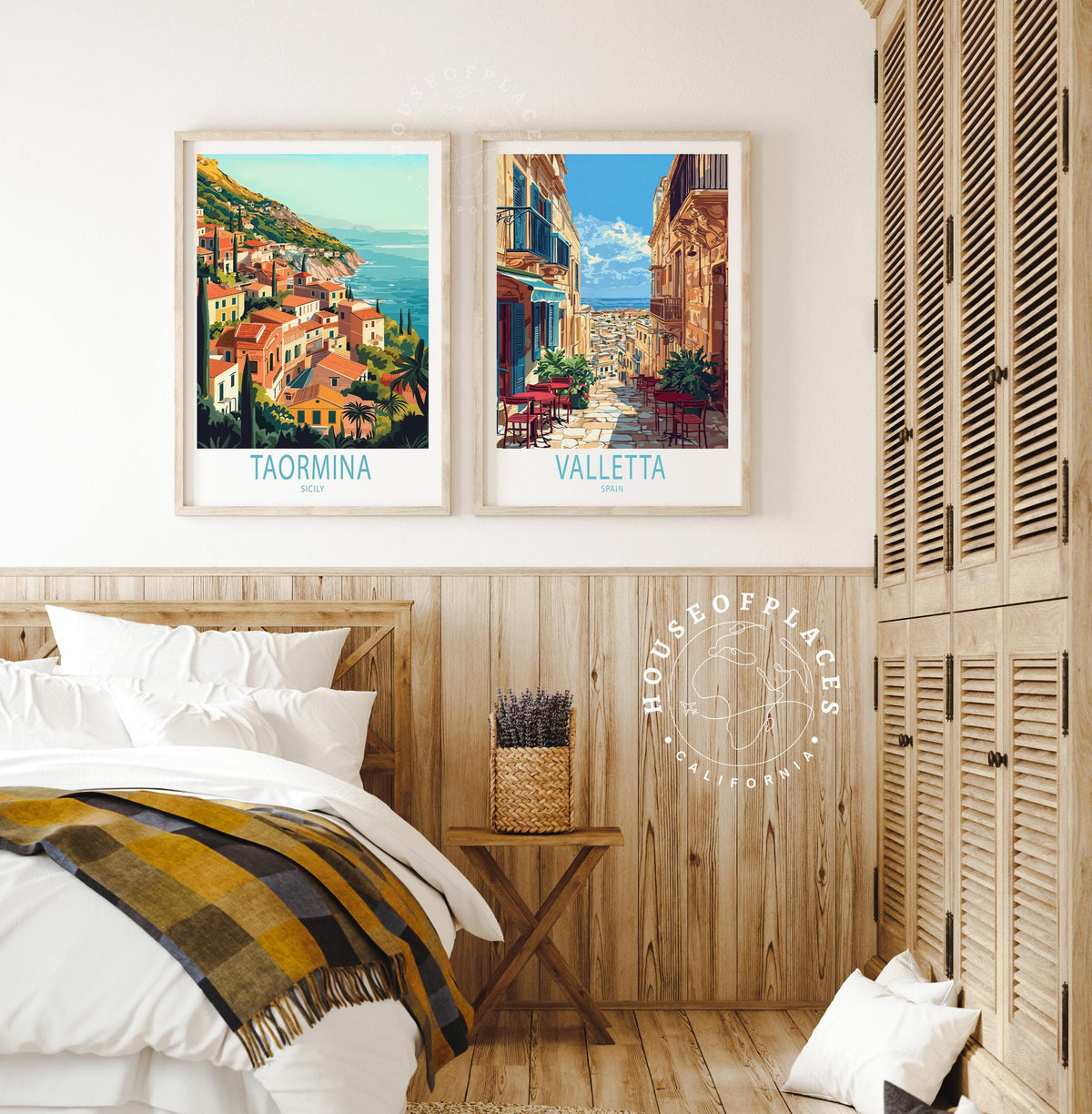 Taormina Sicily travel poster – view 6