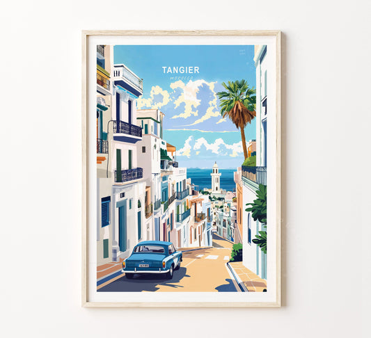 Tangier travel poster – view 2
