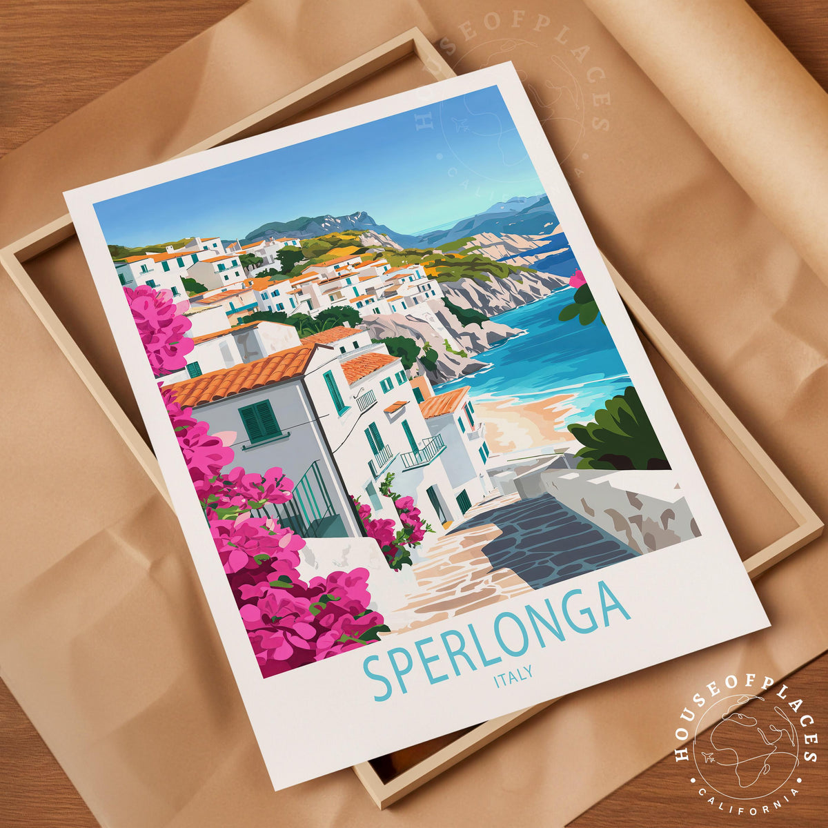 Sperlonga travel poster – view 10