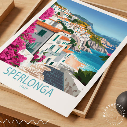 Sperlonga travel poster – view 4