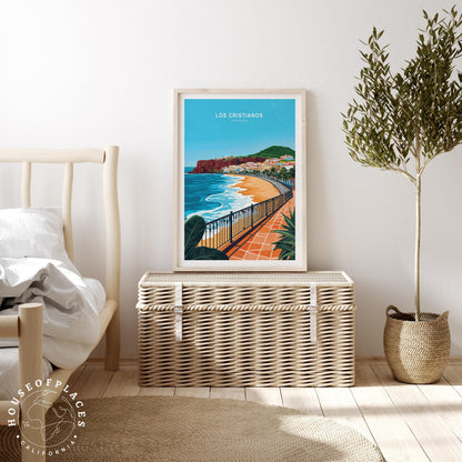Los Cristianos travel poster – view 3
