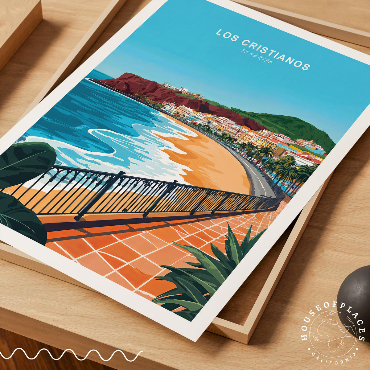 Los Cristianos travel poster – view 4