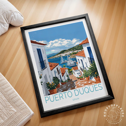 Puerto Duques travel poster – view 2