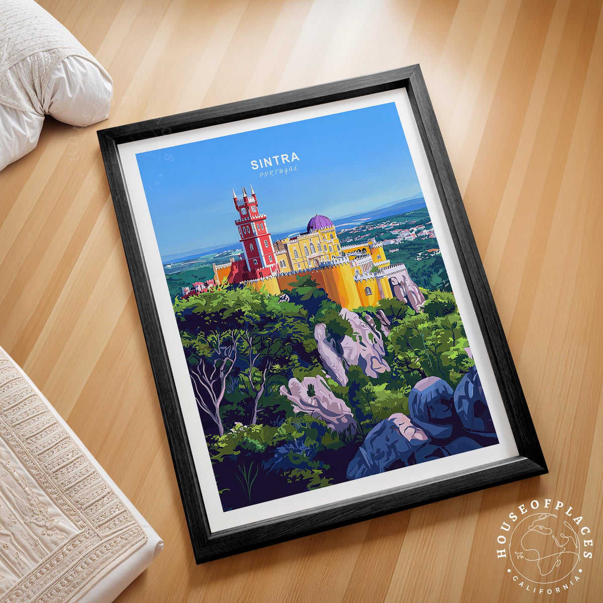 Sintra travel poster – view 2