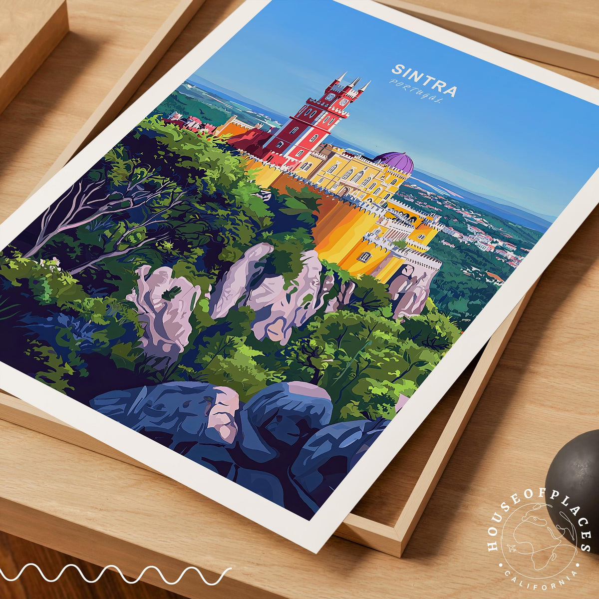 Sintra travel poster – view 4
