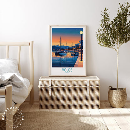 Volos travel poster – view 3