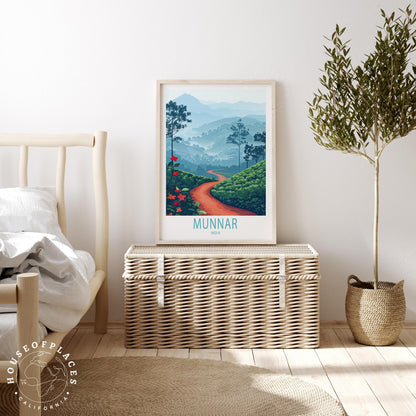 Munnar travel poster – view 3