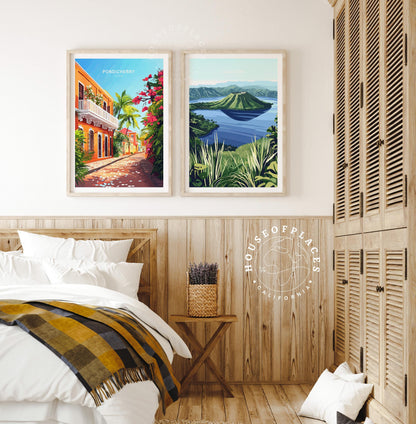 Pondicherry travel poster – view 6