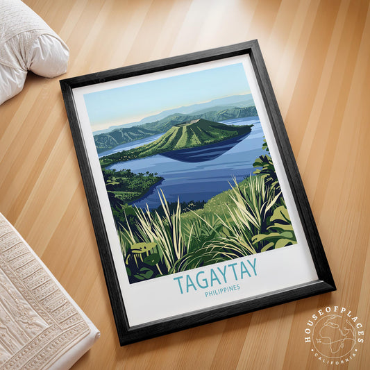 Tagaytay travel poster – view 2