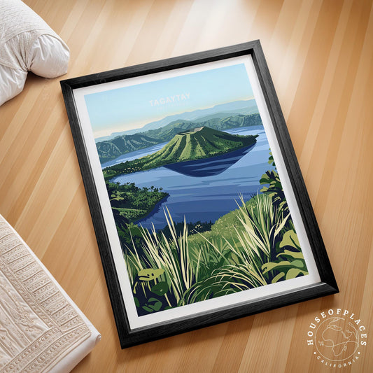 Tagaytay travel poster – view 2