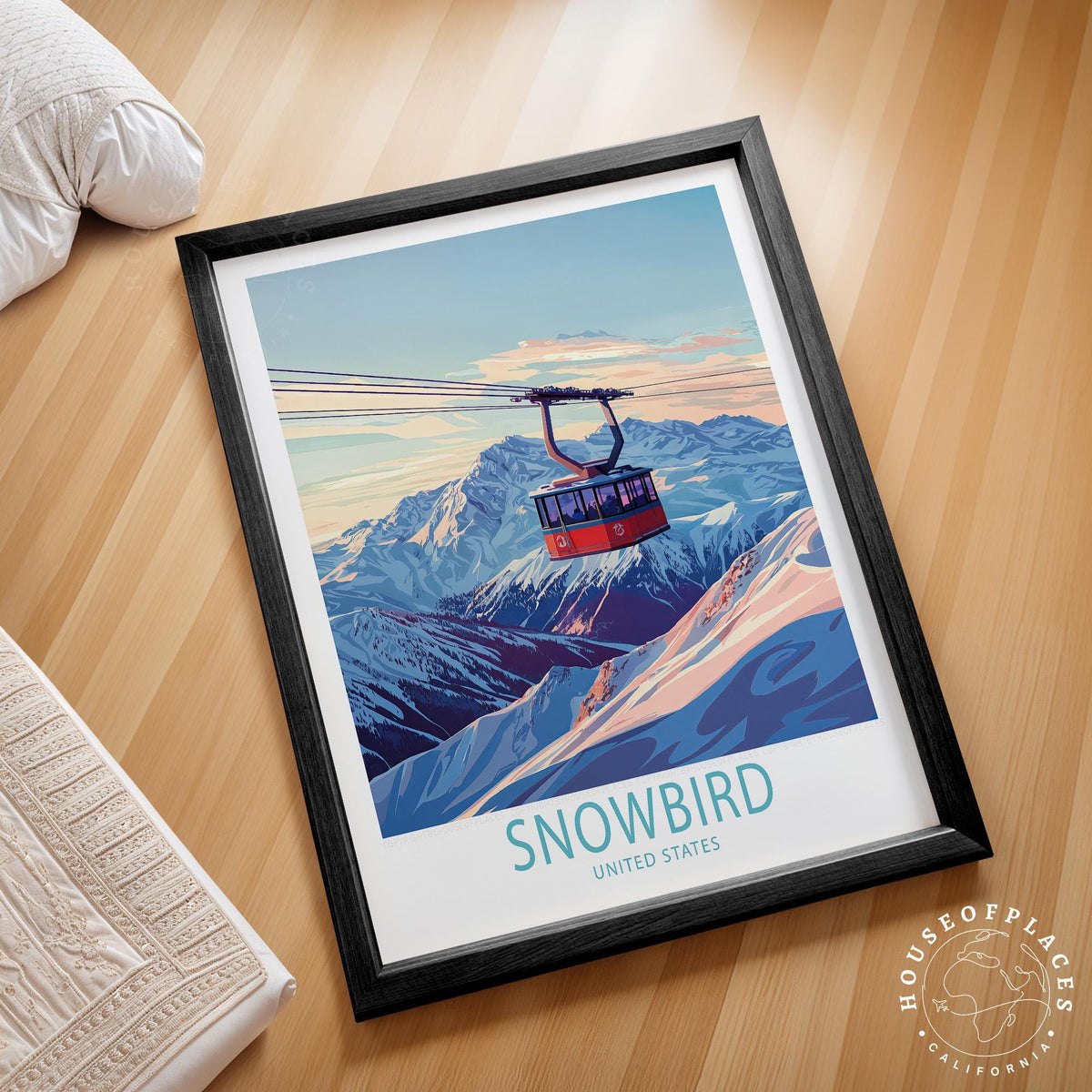 Snowbird travel poster – view 2