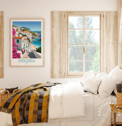 Sperlonga travel poster – view 7