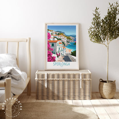 Sperlonga travel poster – view 3