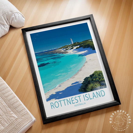 Rottnest Island travel poster – view 2