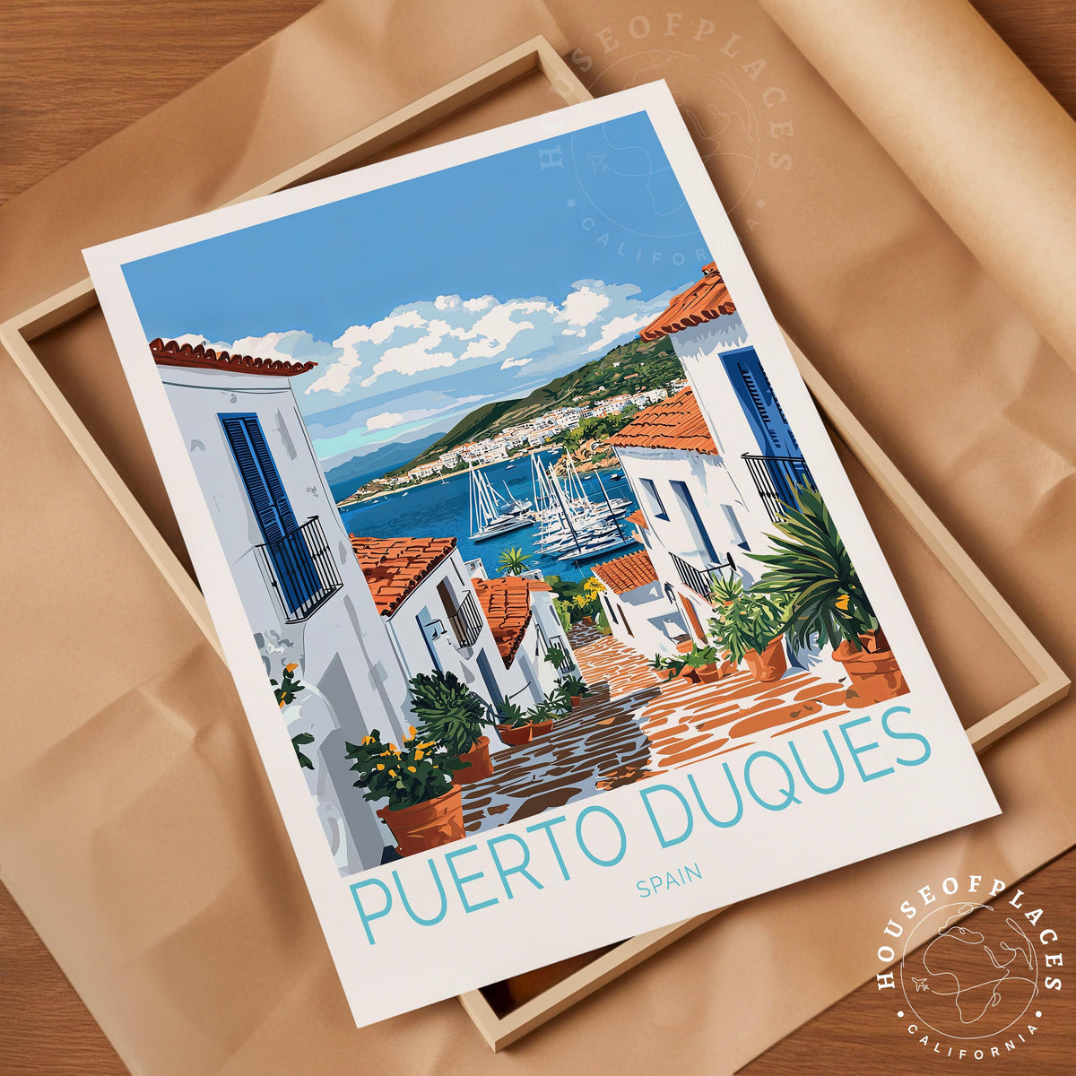 Puerto Duques travel poster – view 10