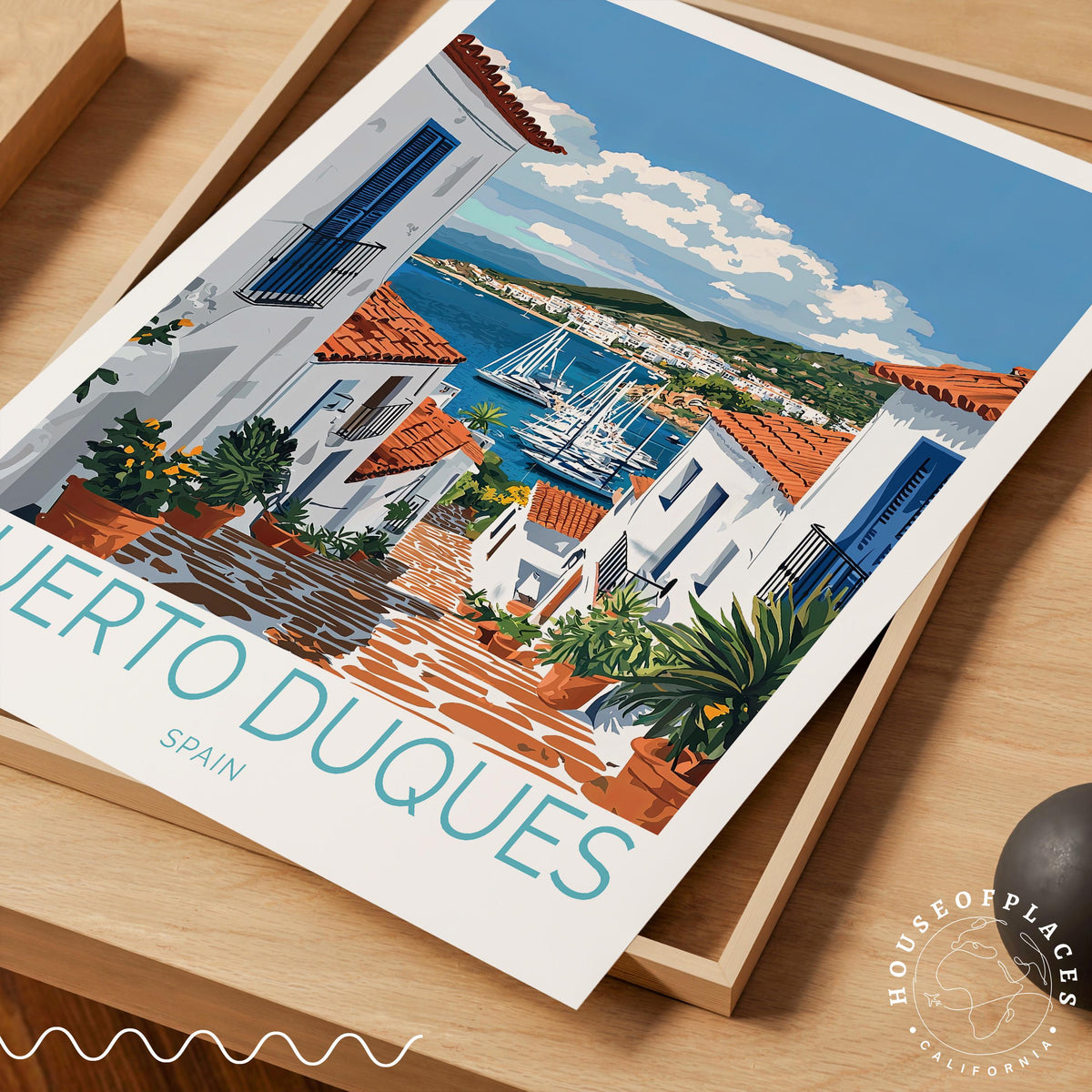Puerto Duques travel poster – view 4
