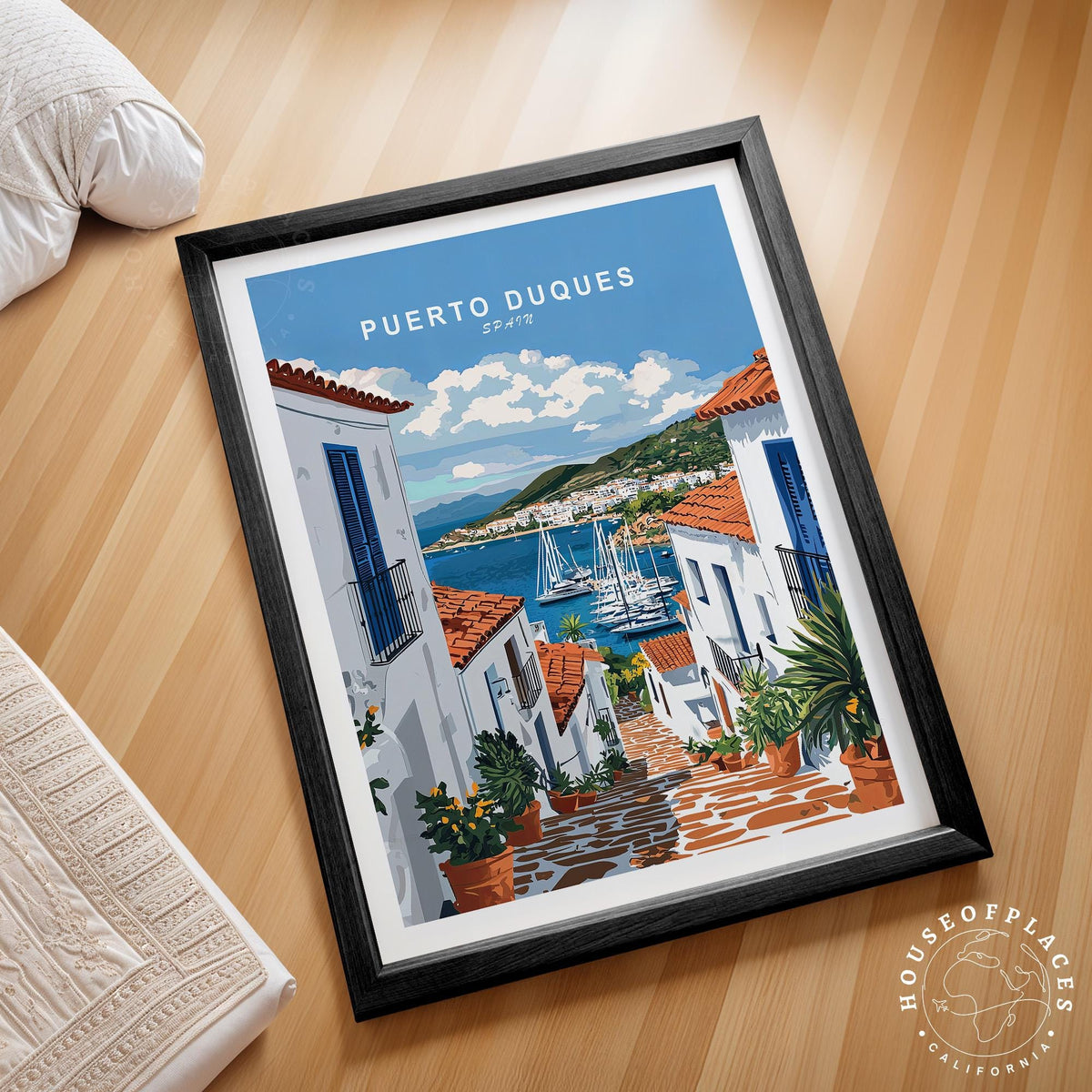 Puerto Duques travel poster – view 2