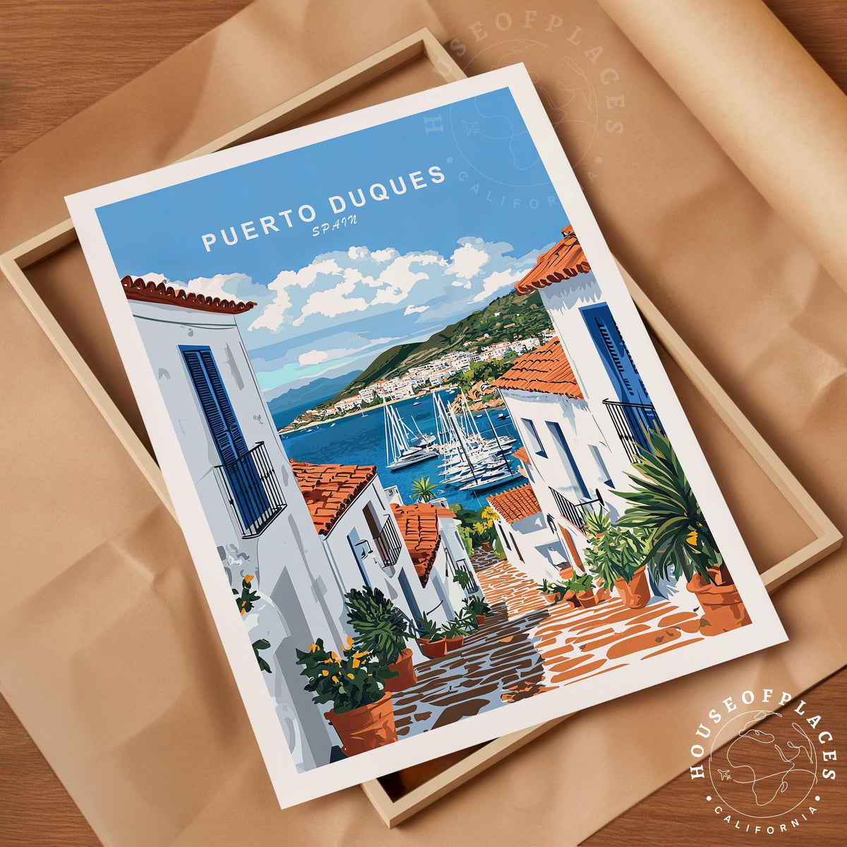 Puerto Duques travel poster – view 10