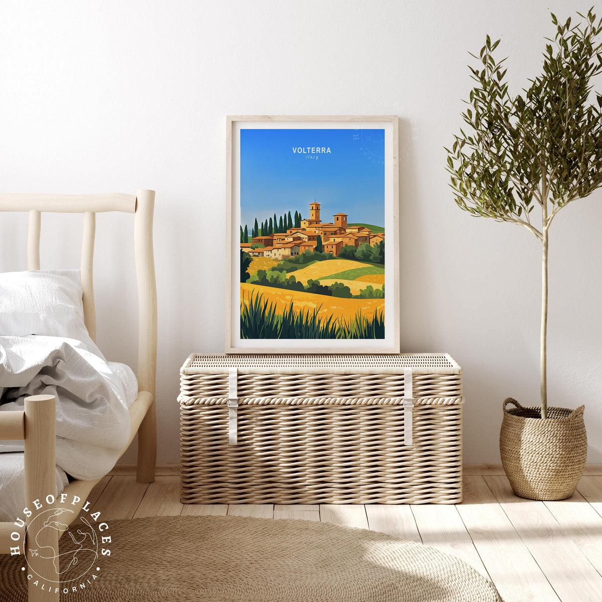 Volterra travel poster – view 3