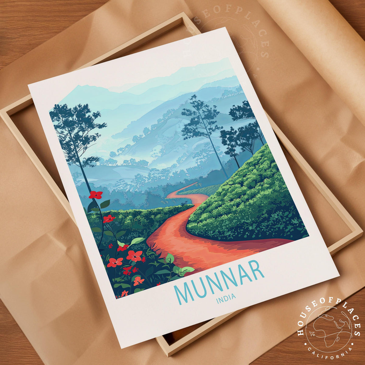 Munnar travel poster – view 10