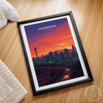 Johannesburg travel poster – view 2