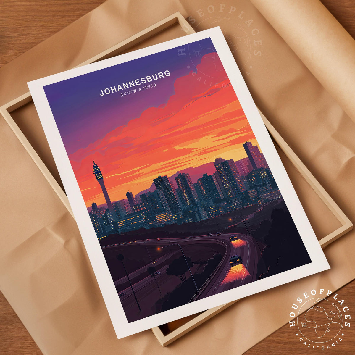 Johannesburg travel poster – view 10