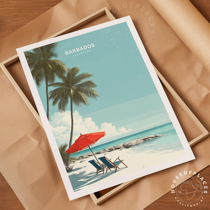 Barbados travel poster – view 10