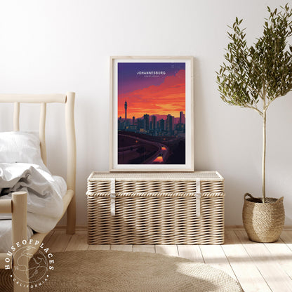 Johannesburg travel poster – view 3