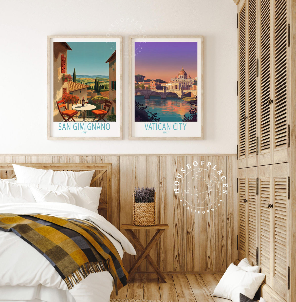 San Gimignano travel poster – view 6