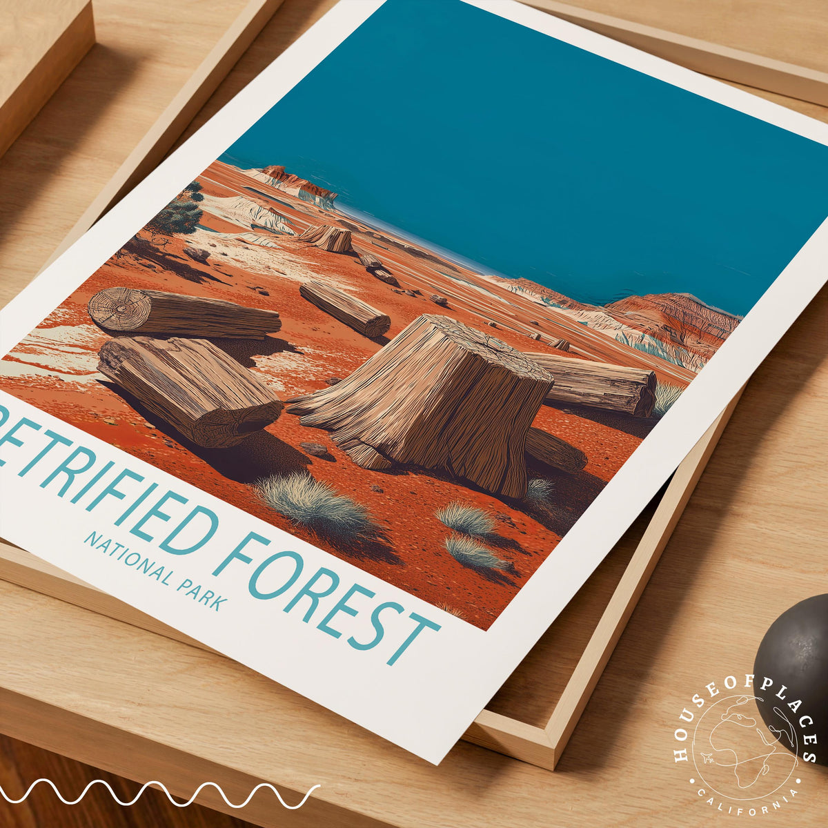 Petrified Forest travel poster – view 4