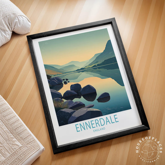 Ennerdale travel poster – view 2