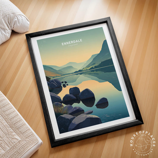 Ennerdale travel poster – view 2