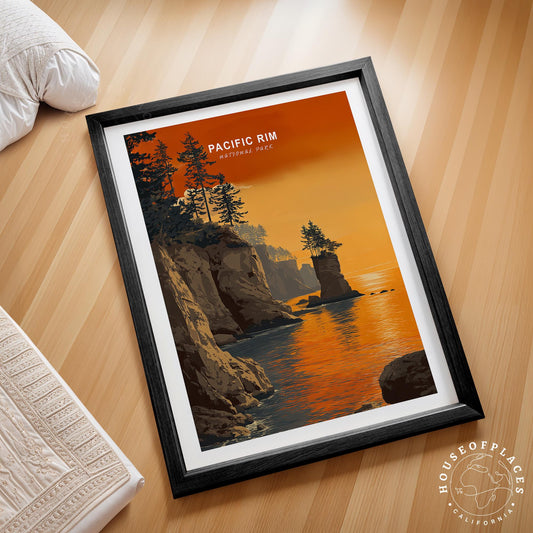 Pacific Rim National Park travel poster – view 2