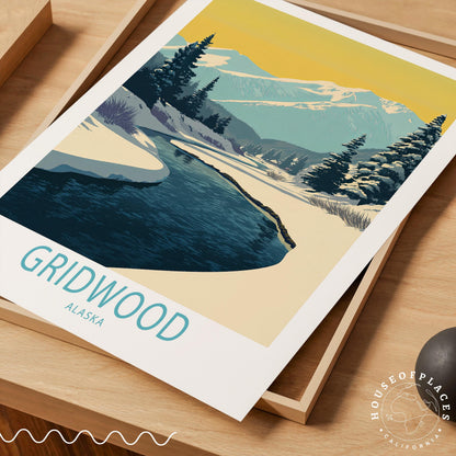 Gridwood travel poster – view 4