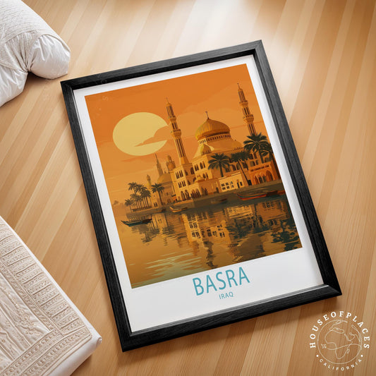 Basra travel poster – view 2