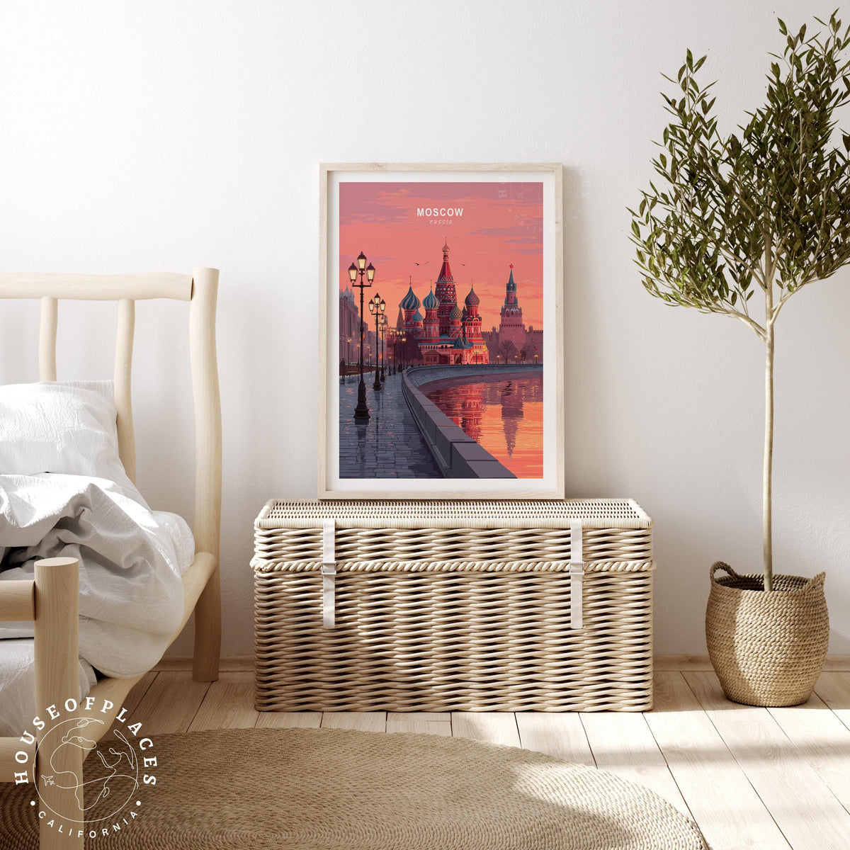Moscow travel poster – view 3