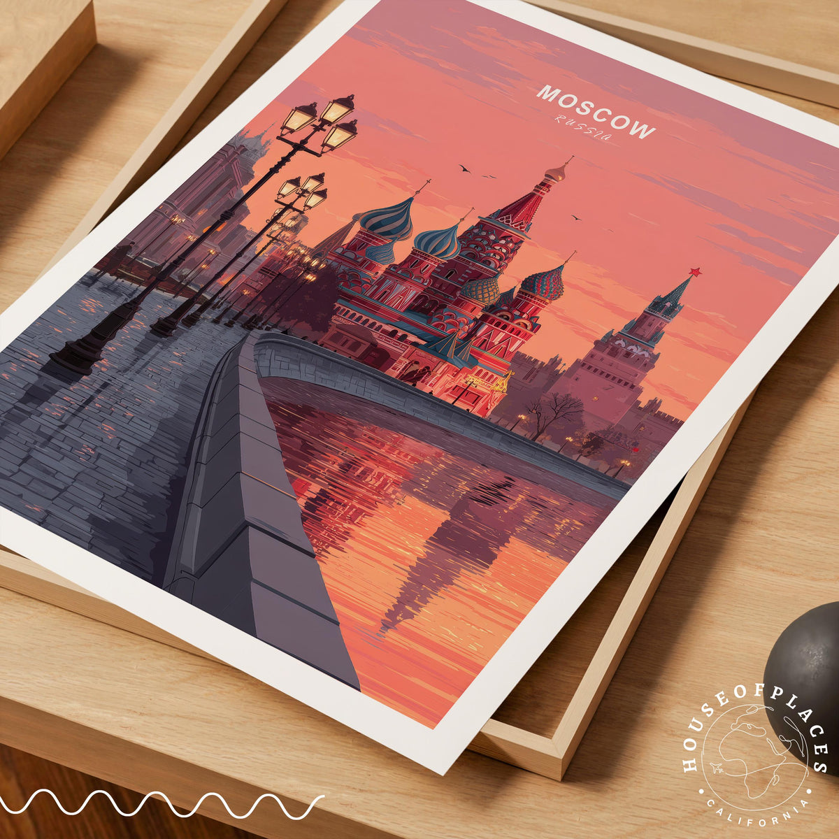 Moscow travel poster – view 7