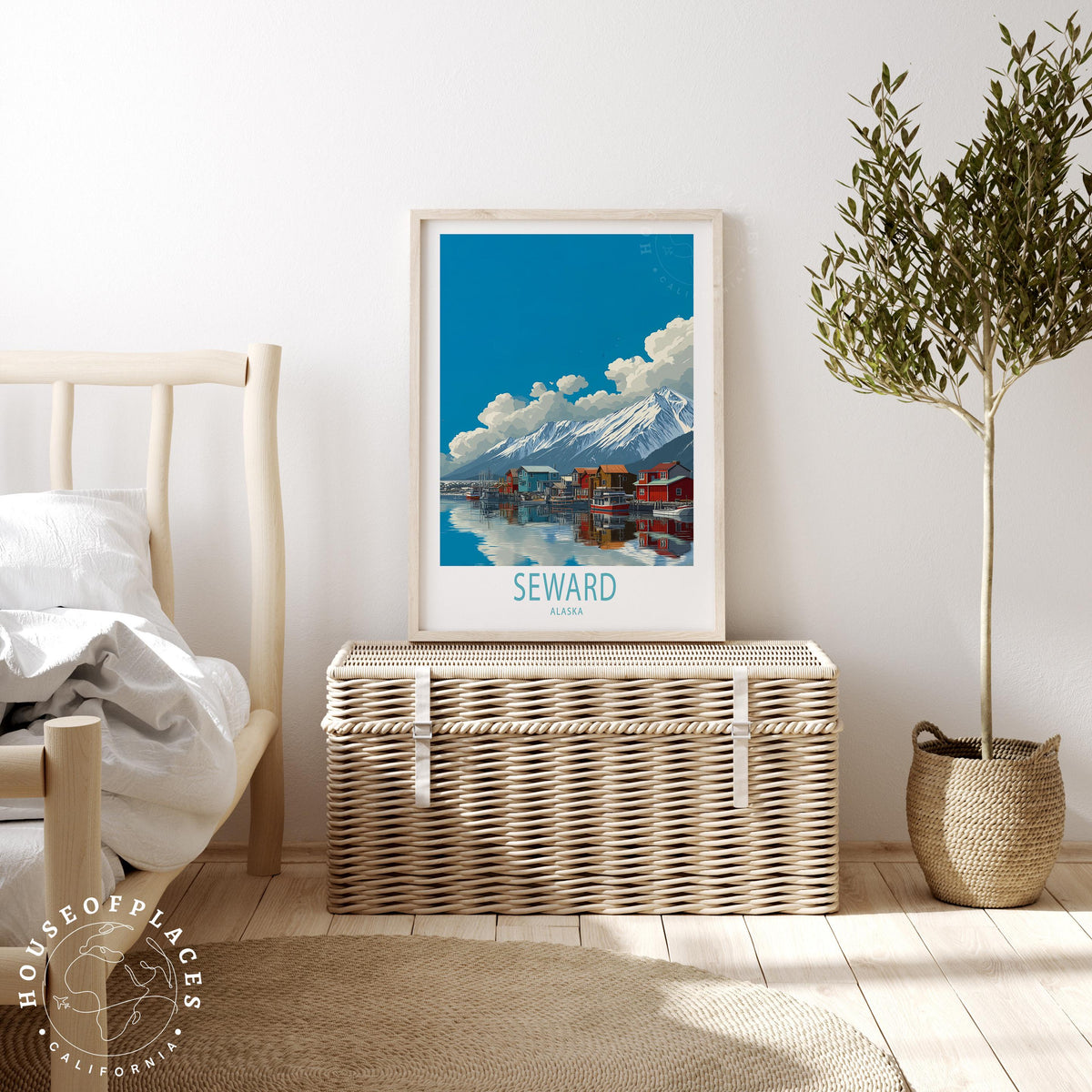 Seward travel poster – view 3