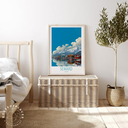Seward travel poster – view 3