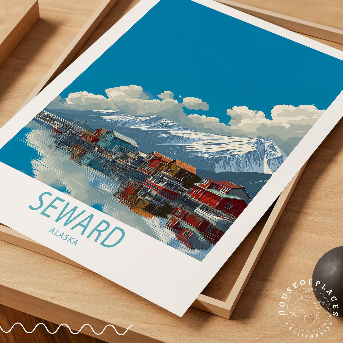 Seward travel poster – view 4