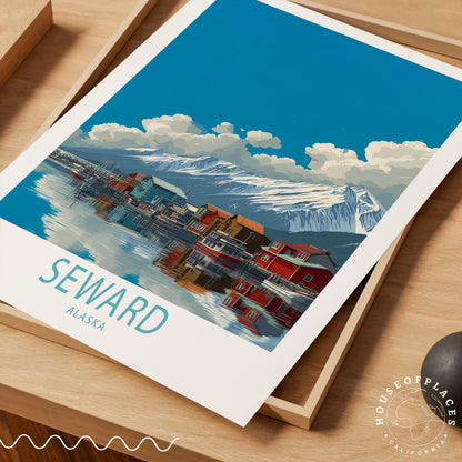 Seward travel poster – view 4