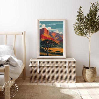 Drakensberg travel poster – view 3