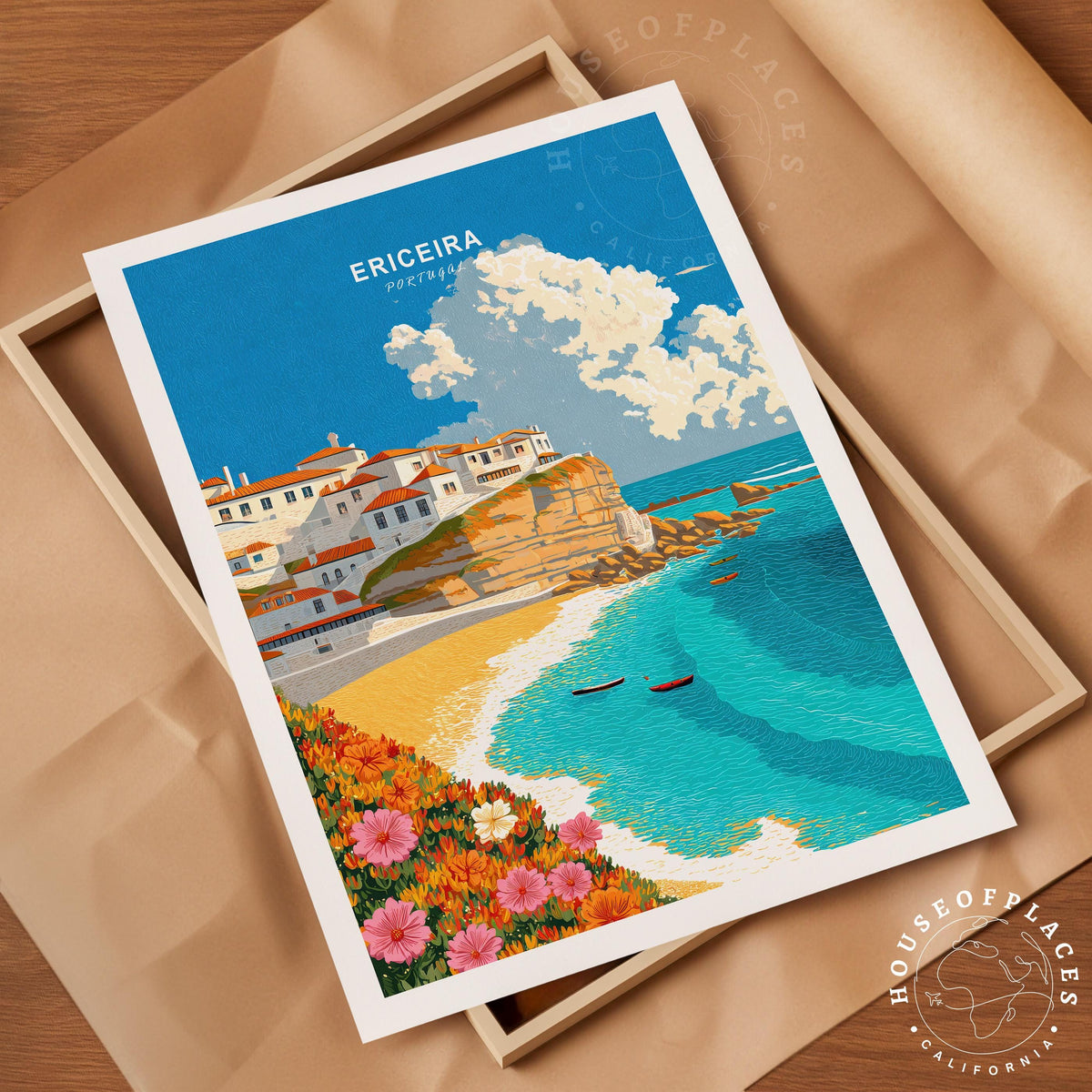 Ericeira travel poster – view 4