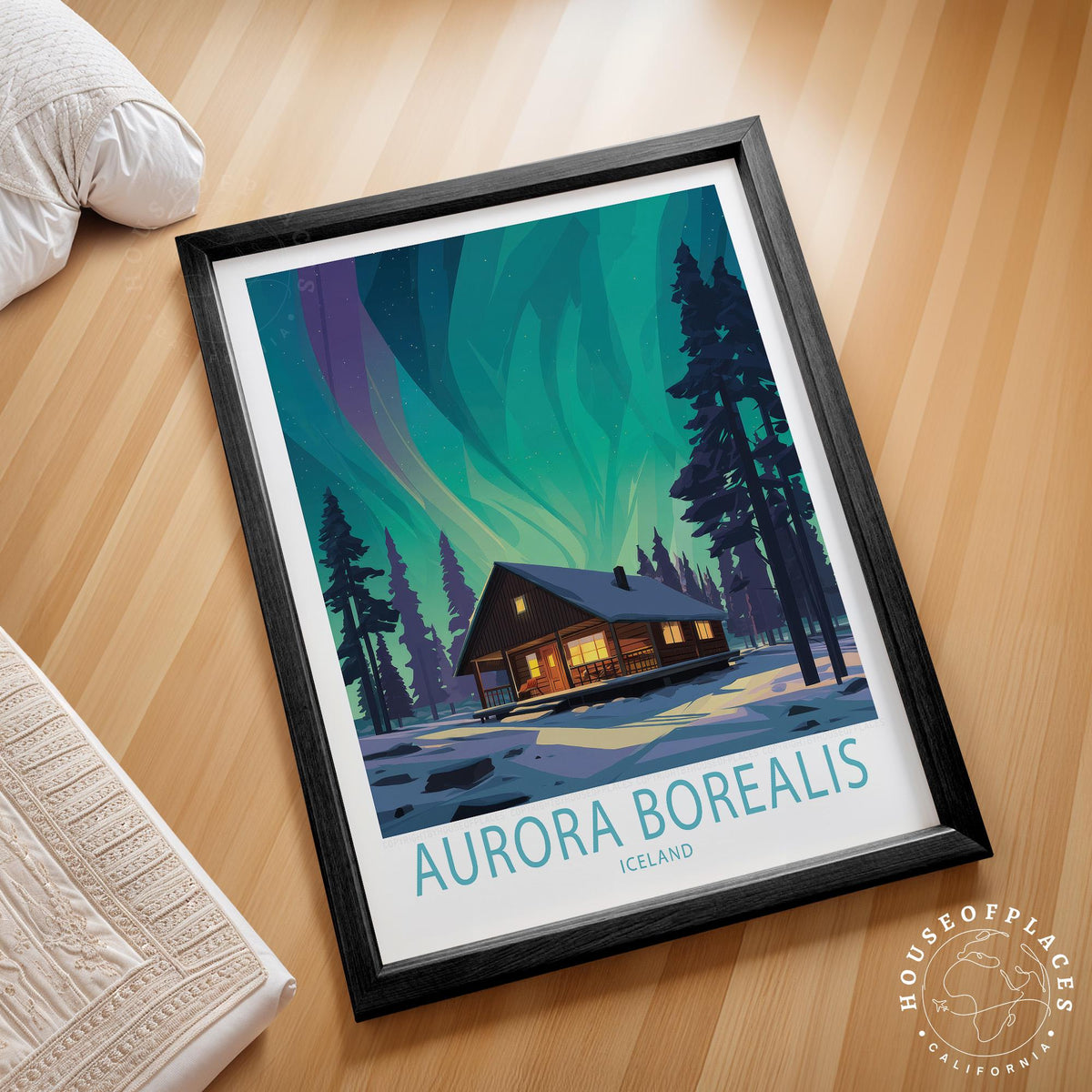 Aurora travel poster – view 2