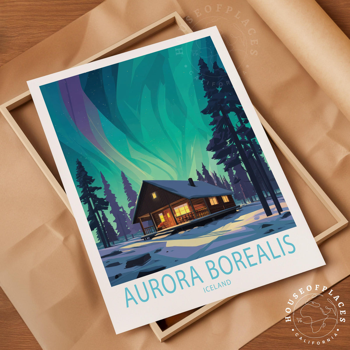 Aurora travel poster – view 4