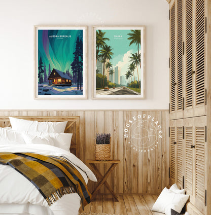 Aurora travel poster – view 9