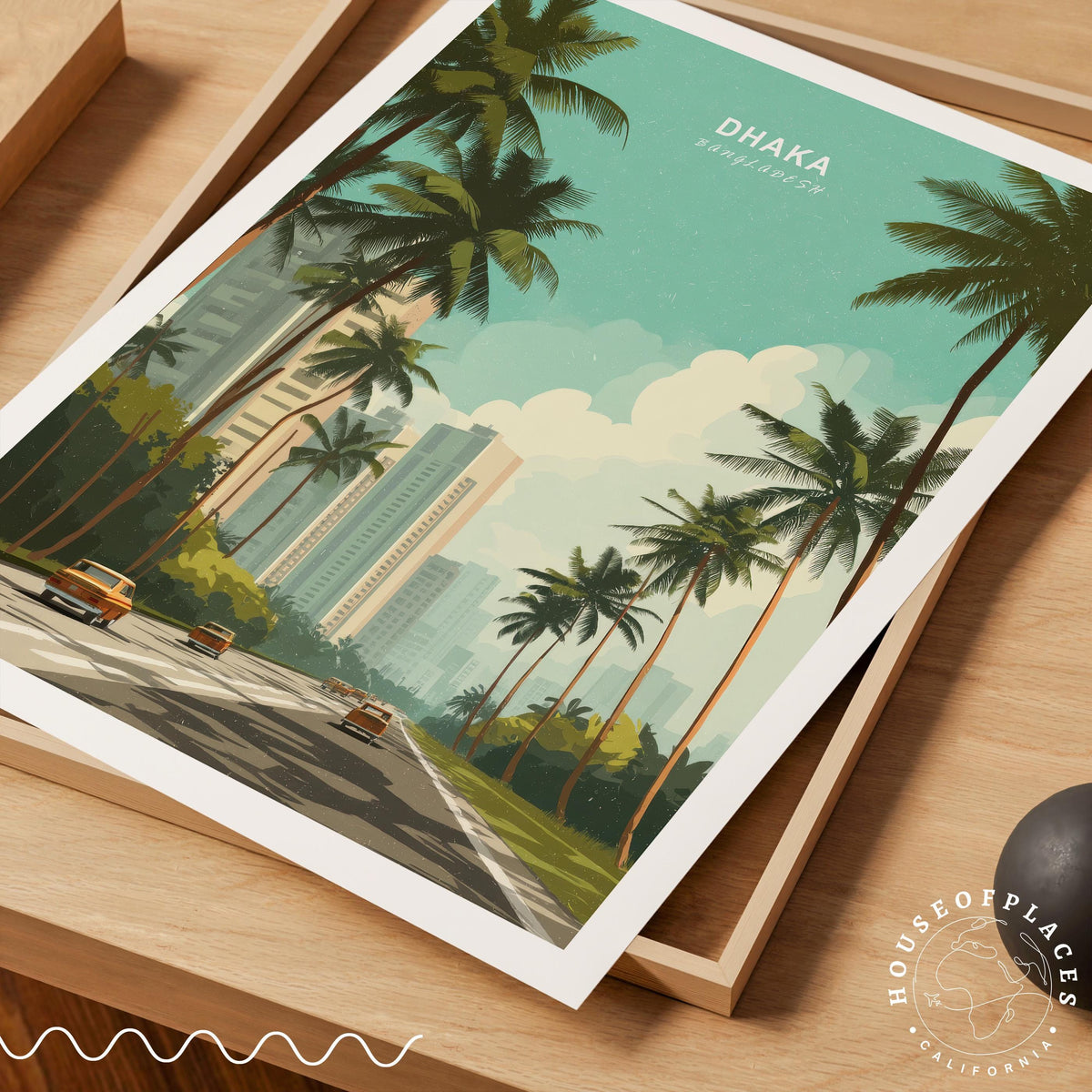 Dhaka travel poster – view 7
