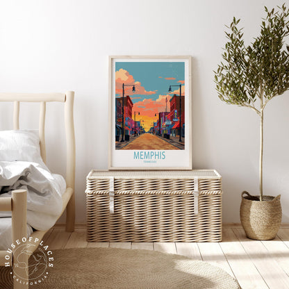 Memphis travel poster – view 3
