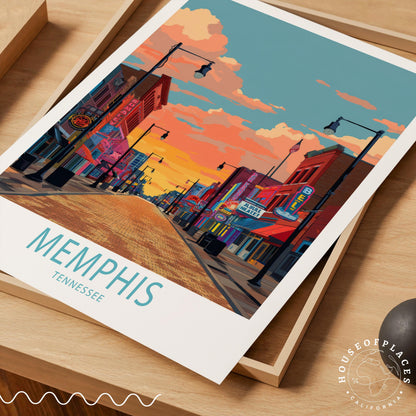 Memphis travel poster – view 7