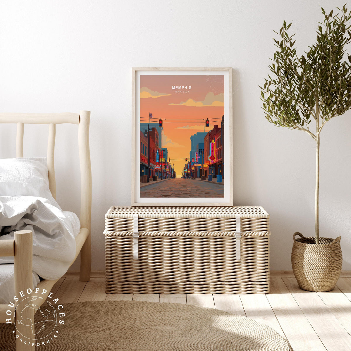 Memphis travel poster – view 3